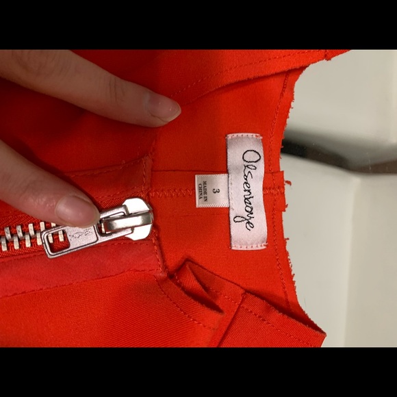 Zipper Skater Skirt Dress - Picture 4 of 4